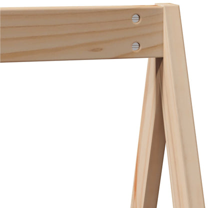 vidaXL Kids' Bed Roof 209x85.5x88 cm Solid Wood Pine