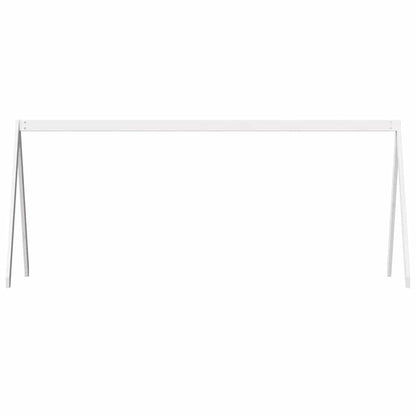 vidaXL Kids' Bed Roof White 209x85.5x88 cm Solid Wood Pine