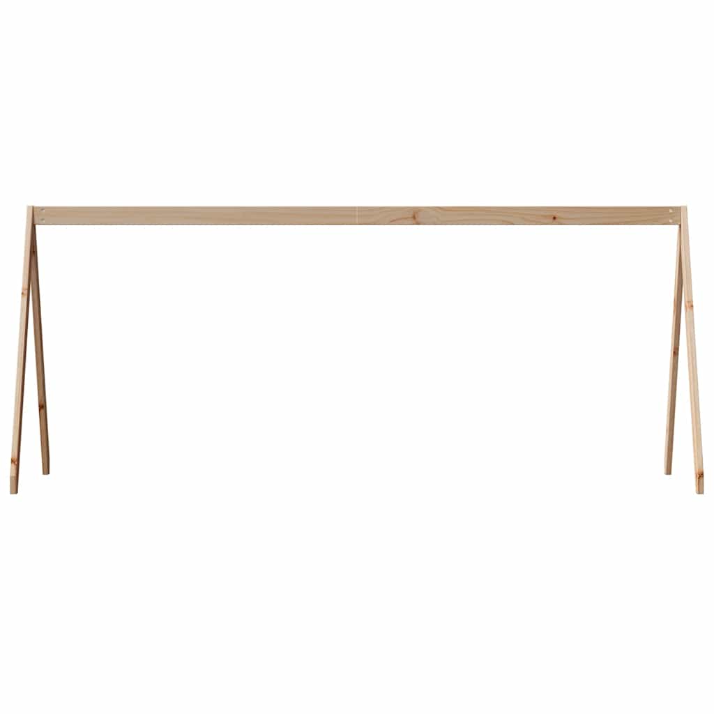 vidaXL Kids'Bed Roof 199x80,5x88 cm Solid Wood Pine