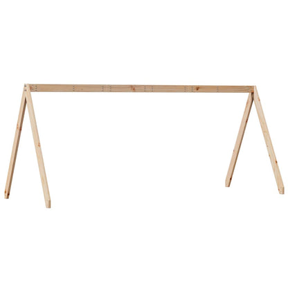 vidaXL Kids'Bed Roof 199x80,5x88 cm Solid Wood Pine
