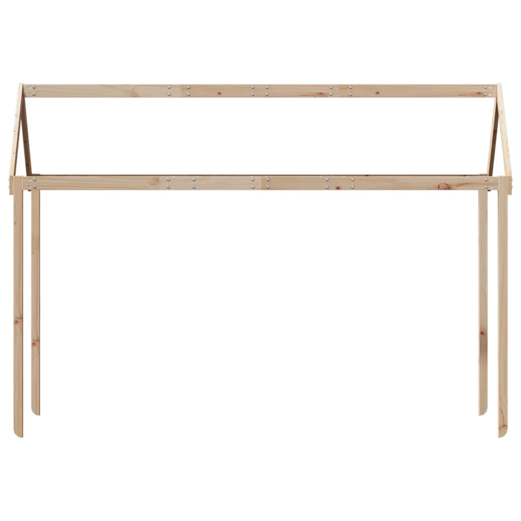 vidaXL Kids' Bed Roof 217x95.5x159 cm Solid Wood Pine