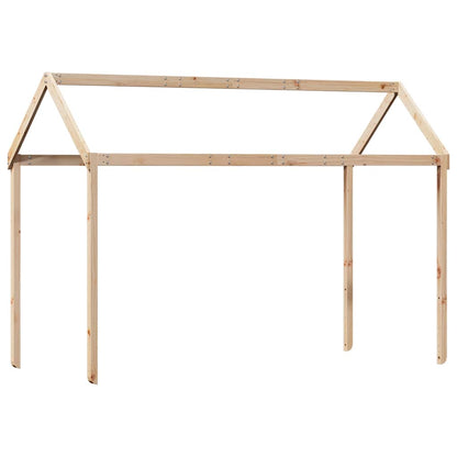 vidaXL Kids' Bed Roof 217x85.5x154 cm Solid Wood Pine