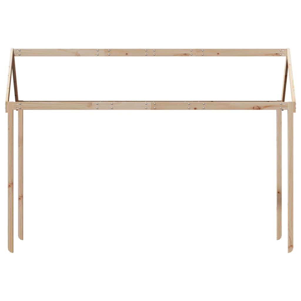 vidaXL Kids' Bed Roof 217x85.5x154 cm Solid Wood Pine