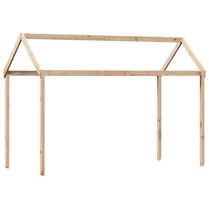 vidaXL Kids' Bed Roof 207x95.5x159 cm Solid Wood Pine