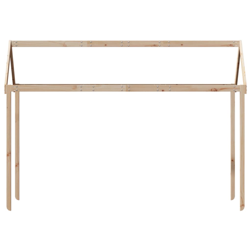 vidaXL Kids' Bed Roof 207x95.5x159 cm Solid Wood Pine