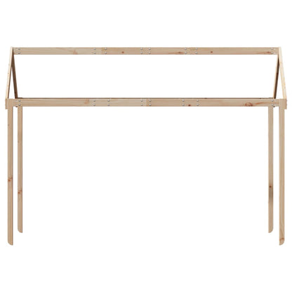vidaXL Kids' Bed Roof 207x95.5x159 cm Solid Wood Pine
