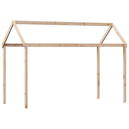 vidaXL Kids' Bed Roof 207x95.5x159 cm Solid Wood Pine