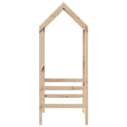 vidaXL Kids' Bed Roof 118x70x176.5 cm Solid Wood Pine