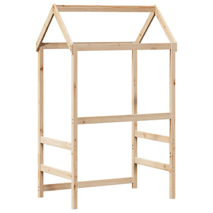 vidaXL Kids'Bed Roof 118x70x176,5 cm Solid Wood Pine