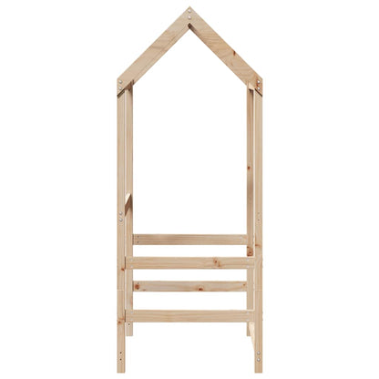 vidaXL Kids' Bed Roof 98x70x176.5 cm Solid Wood Pine