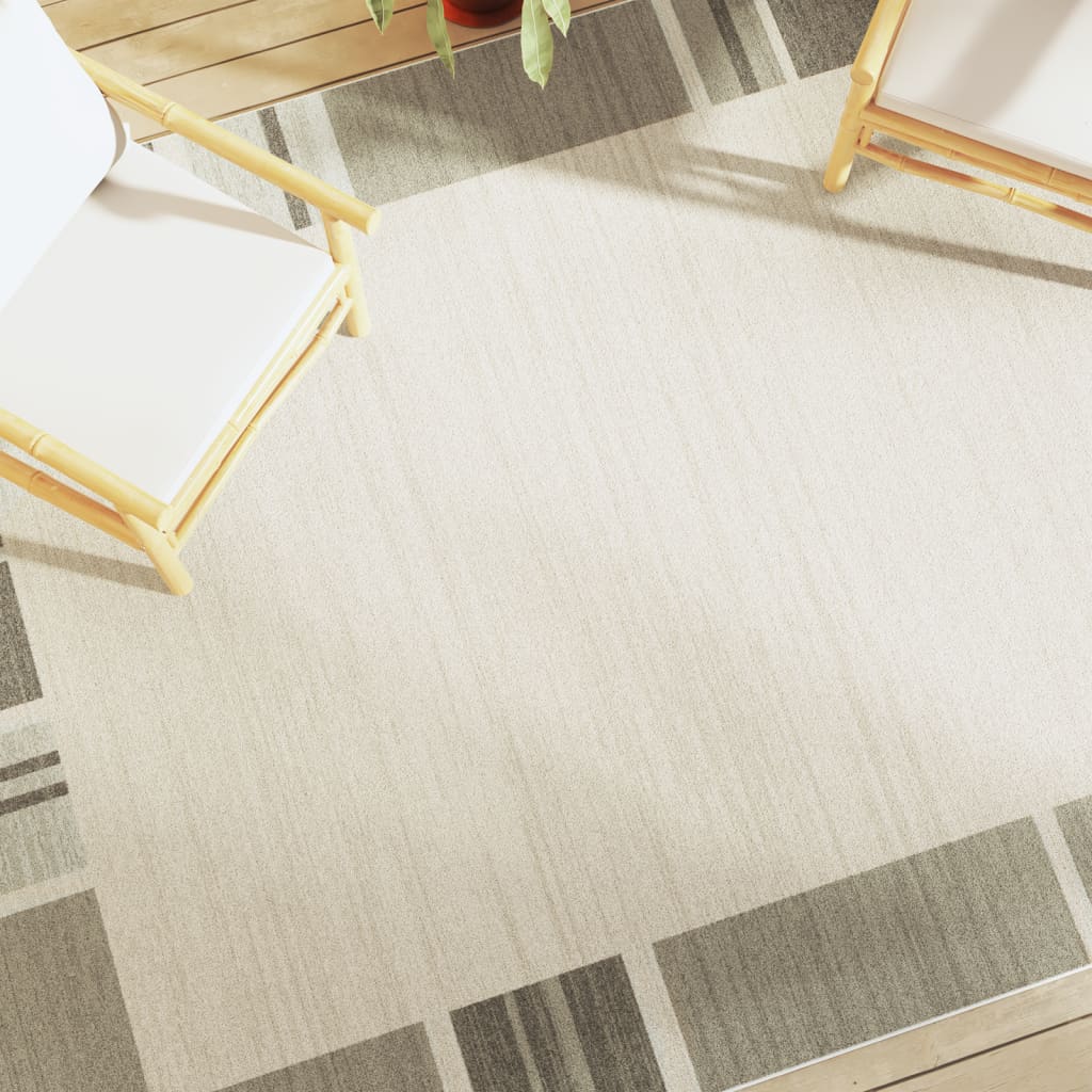 vidaXL Indoor & Outdoor Rug Short Pile Multicolour 190x300 cm