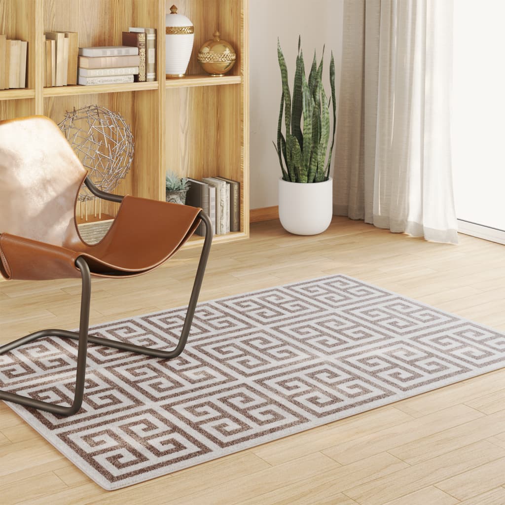 vidaXL Indoor & Outdoor Rug Short Pile Multicolour 120x180 cm