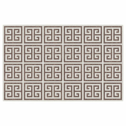 vidaXL Indoor & Outdoor Rug Short Pile Multicolour 190x300 cm Anti Slip