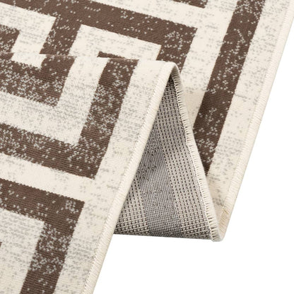 vidaXL Indoor & Outdoor Rug Short Pile Multicolour 190x300 cm