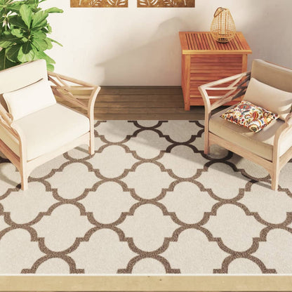 vidaXL Indoor & Outdoor Rug Short Pile Multicolour 160x230 cm Anti Slip