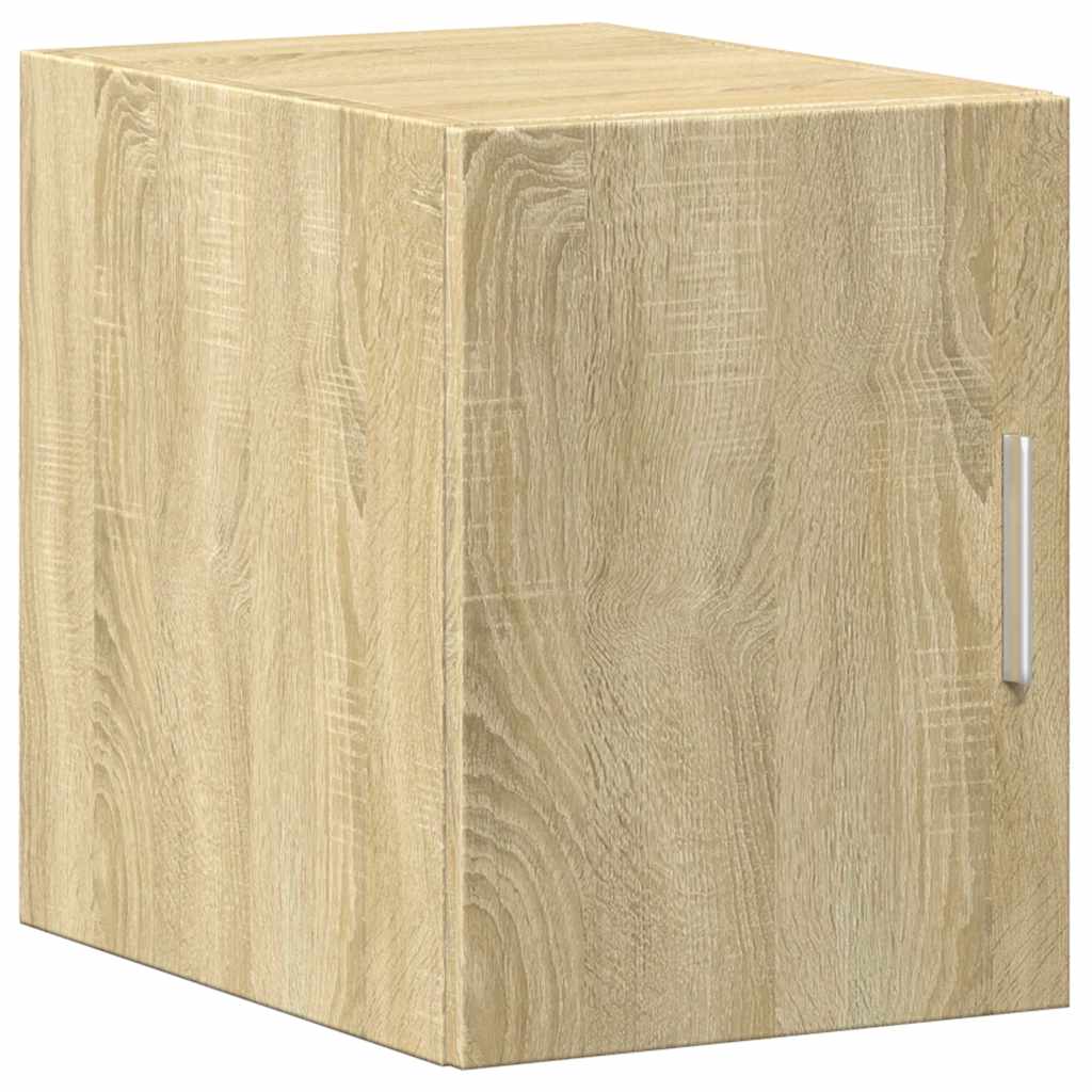vidaXL Wall Cabinet Sonoma Oak 30x42.5x40 cm Engineered Wood