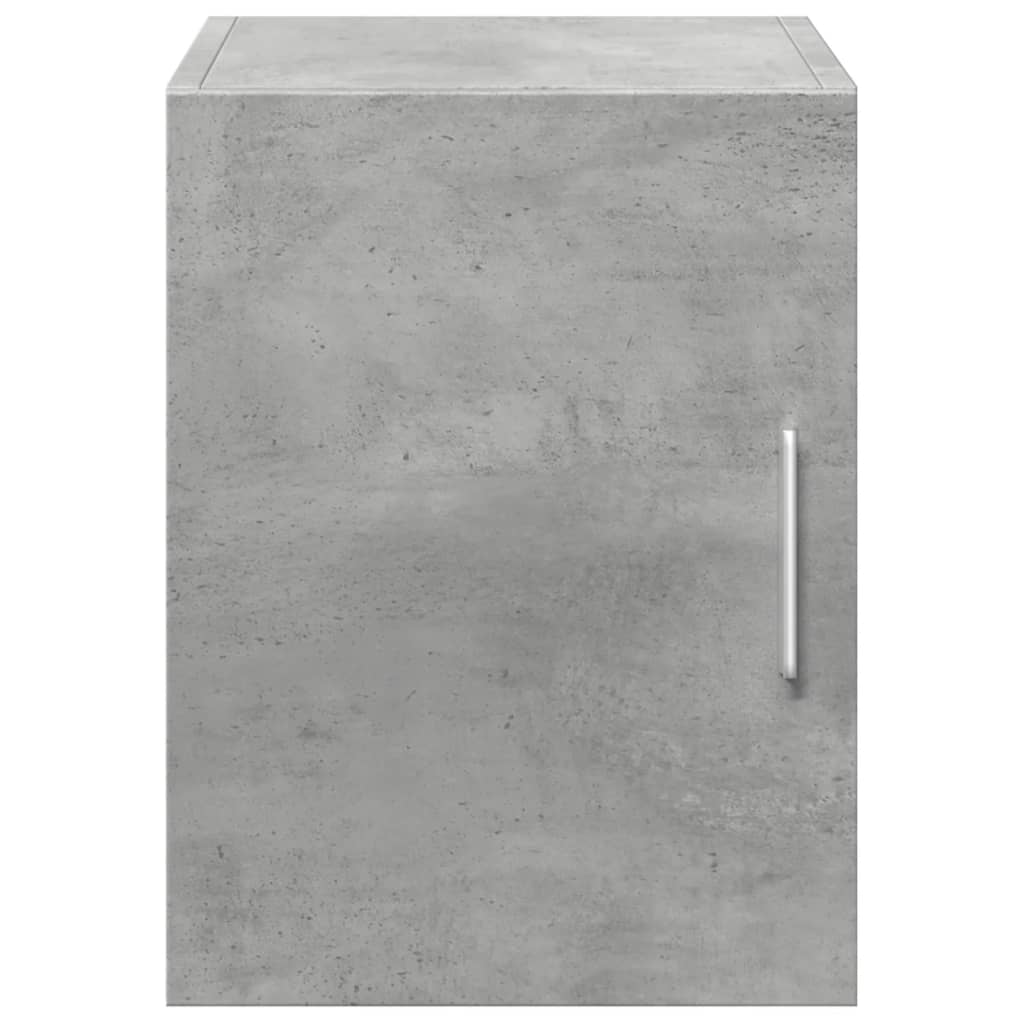vidaXL Wall Cabinet Concrete Grey 30x42.5x40 cm Engineered Wood