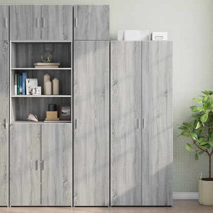 vidaXL Wall Cabinet Grey Sonoma 40x42,5x40 cm Engineered Wood