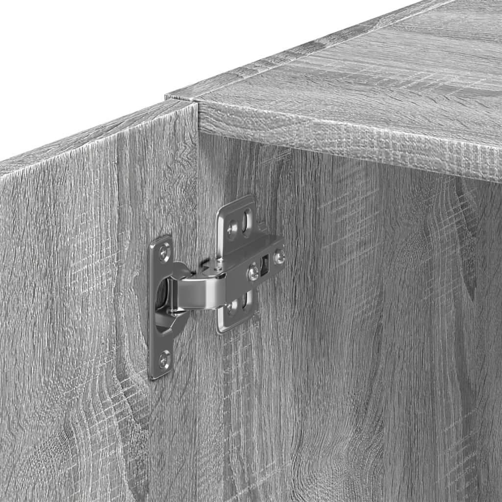 vidaXL Wall Cabinet Grey Sonoma 40x42,5x40 cm Engineered Wood