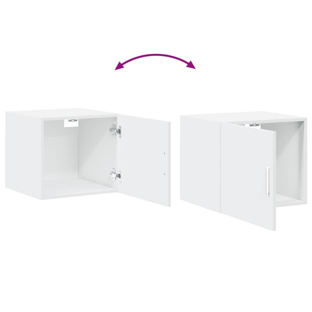 vidaXL Wall Cabinet White 45x42,5x40 cm Engineered Wood