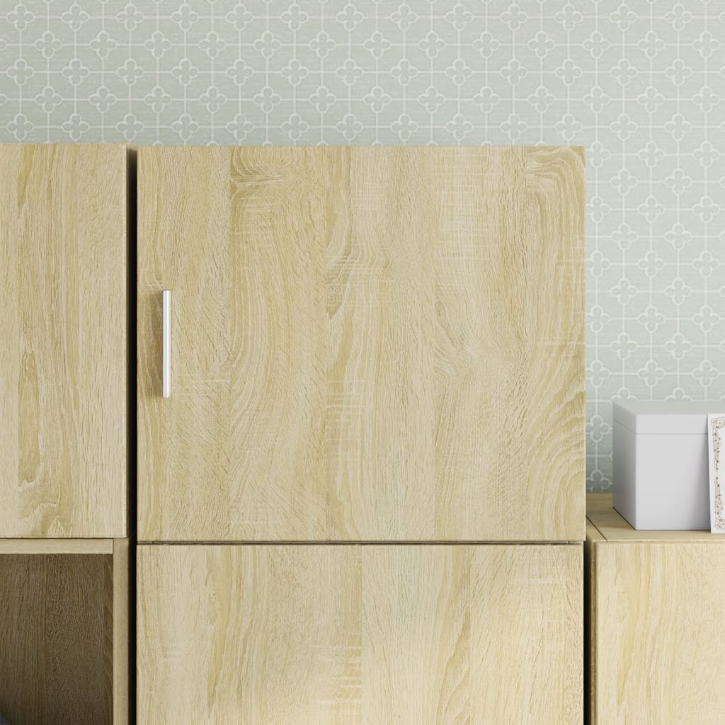 vidaXL Wall Cabinet Sonoma Oak 45x42,5x40 cm Engineered Wood