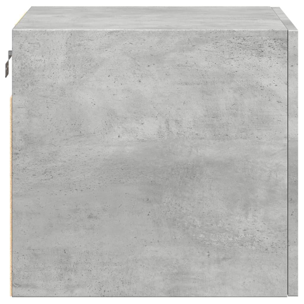 vidaXL Wall Cabinet Concrete Grey 45x42,5x40 cm Engineered Wood