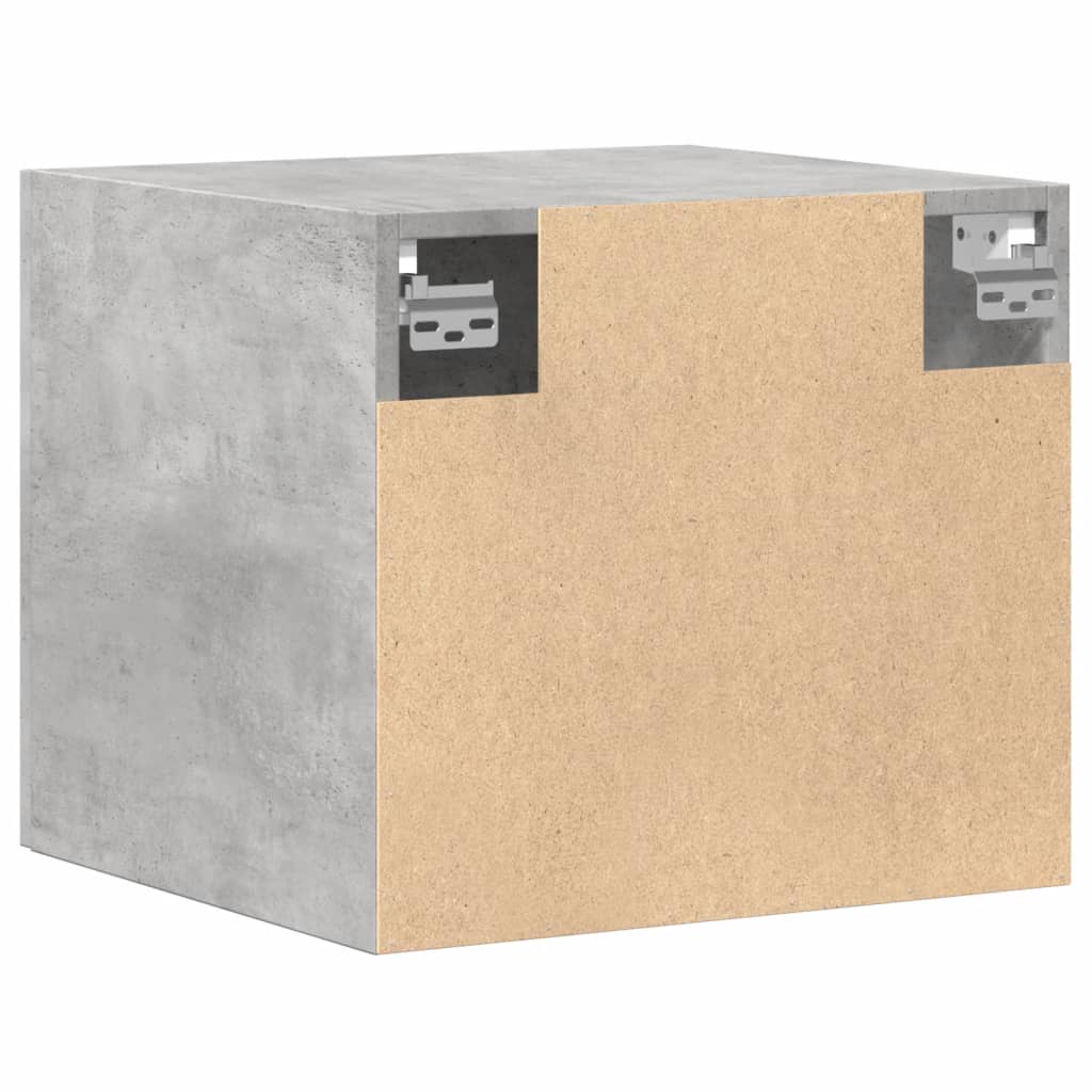 vidaXL Wall Cabinet Concrete Grey 45x42,5x40 cm Engineered Wood