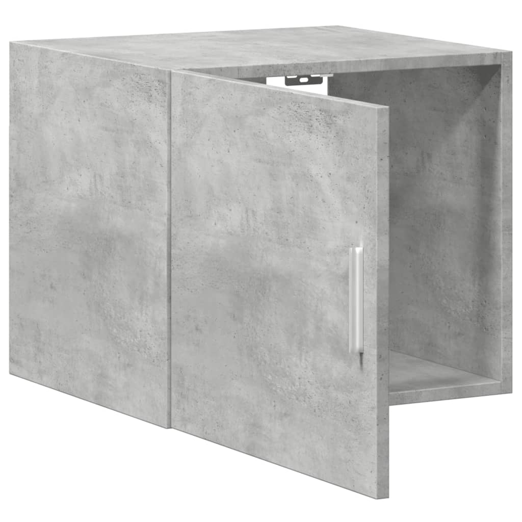 vidaXL Wall Cabinet Concrete Grey 45x42,5x40 cm Engineered Wood
