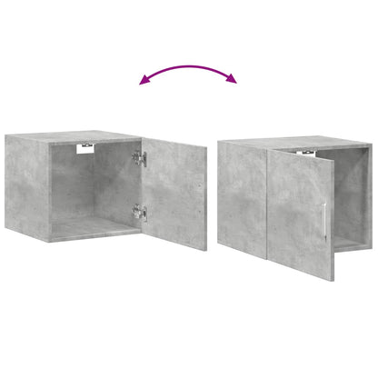 vidaXL Wall Cabinet Concrete Grey 45x42,5x40 cm Engineered Wood