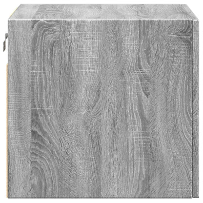 vidaXL Wall Cabinet Grey Sonoma 45x42,5x40 cm Engineered Wood