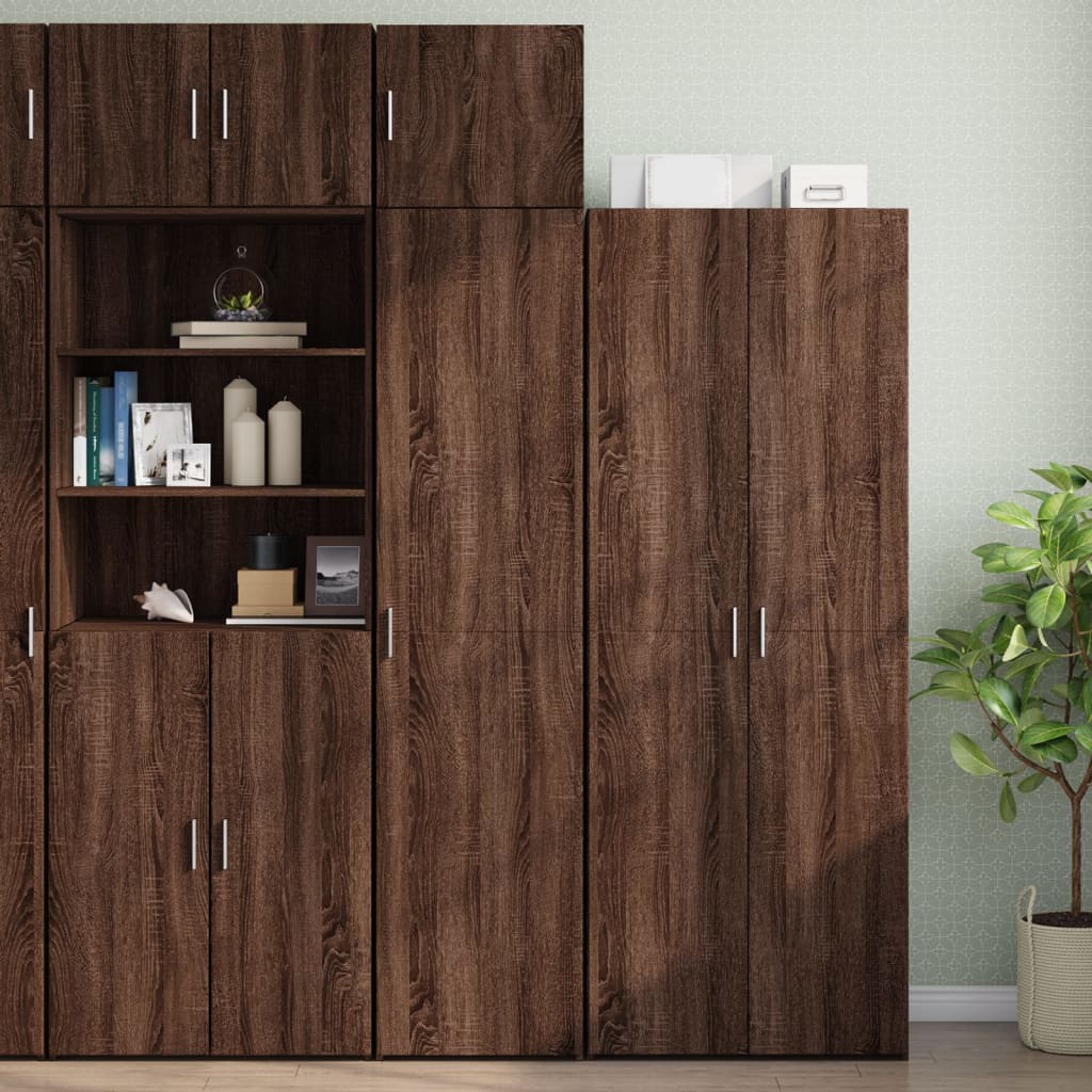 vidaXL Wall Cabinet Brown Oak 45x42,5x40 cm Engineered Wood