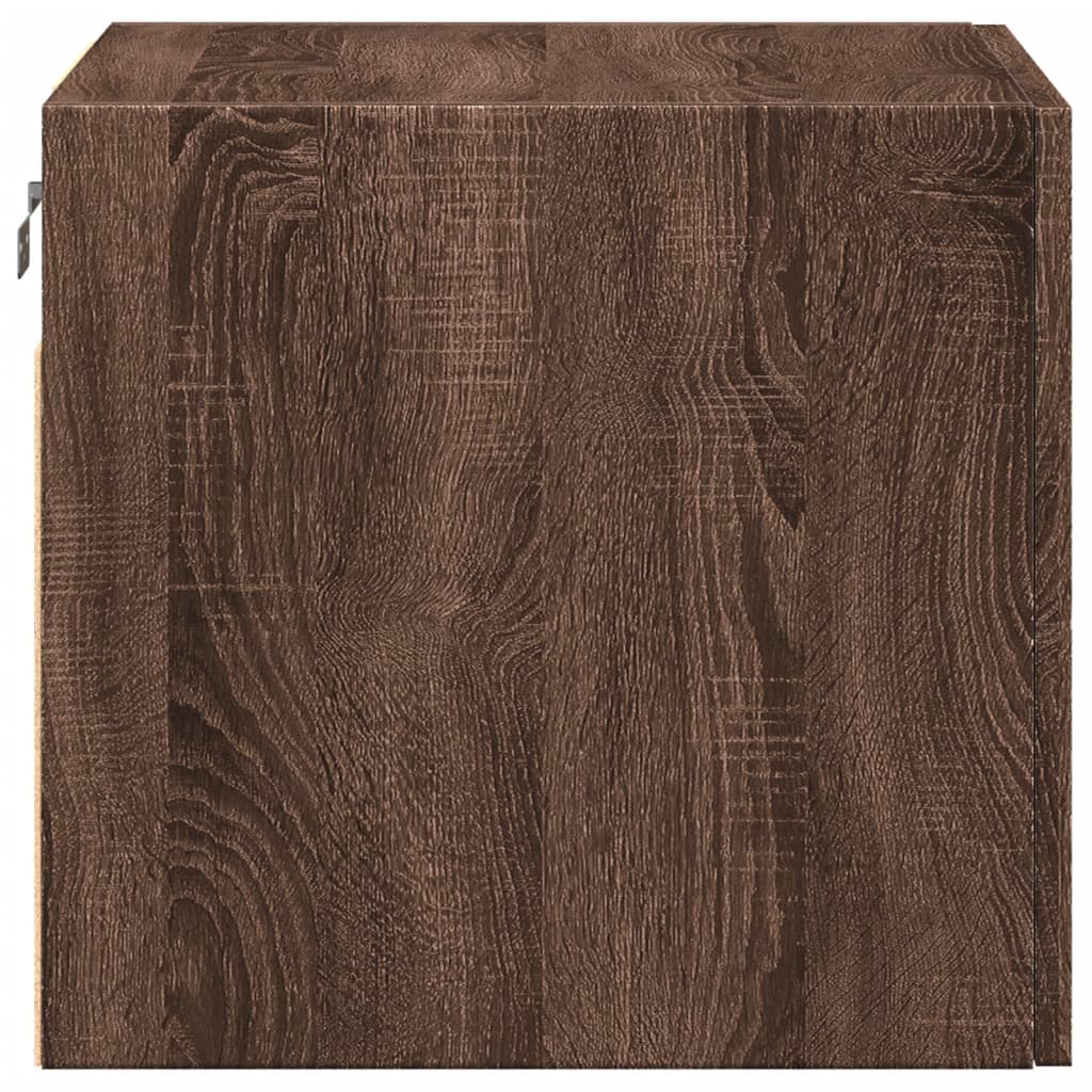 vidaXL Wall Cabinet Brown Oak 45x42,5x40 cm Engineered Wood