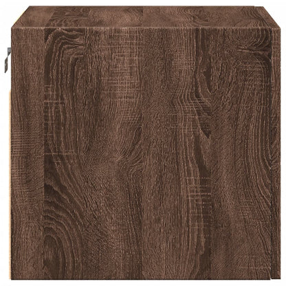 vidaXL Wall Cabinet Brown Oak 45x42,5x40 cm Engineered Wood