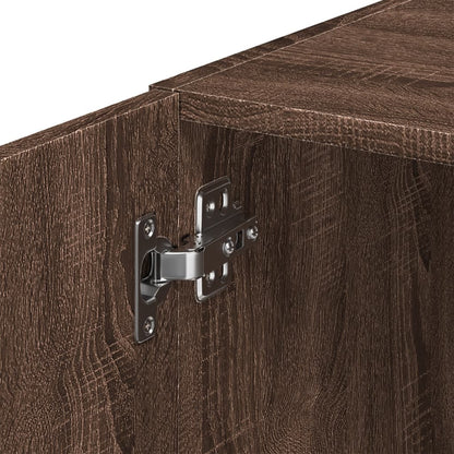 vidaXL Wall Cabinet Brown Oak 45x42,5x40 cm Engineered Wood