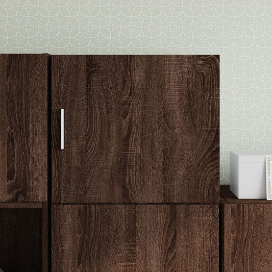 vidaXL Wall Cabinet Brown Oak 45x42,5x40 cm Engineered Wood