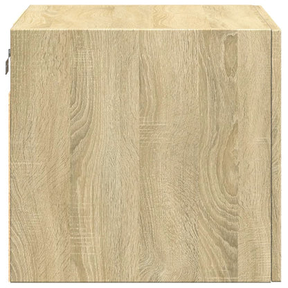 vidaXL Wall Cabinet Sonoma Oak 50x42.5x40 cm Engineered Wood