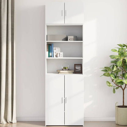 vidaXL Wall Cabinet White 70x42,5x40 cm Engineered Wood