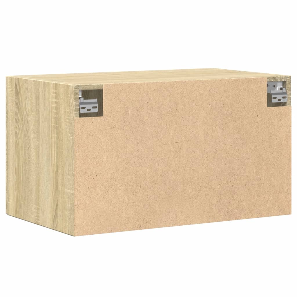 vidaXL Wall Cabinet Sonoma Oak 70x42,5x40 cm Engineered Wood