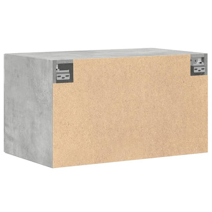 vidaXL Wall Cabinet Concrete Grey 70x42,5x40 cm Engineered Wood