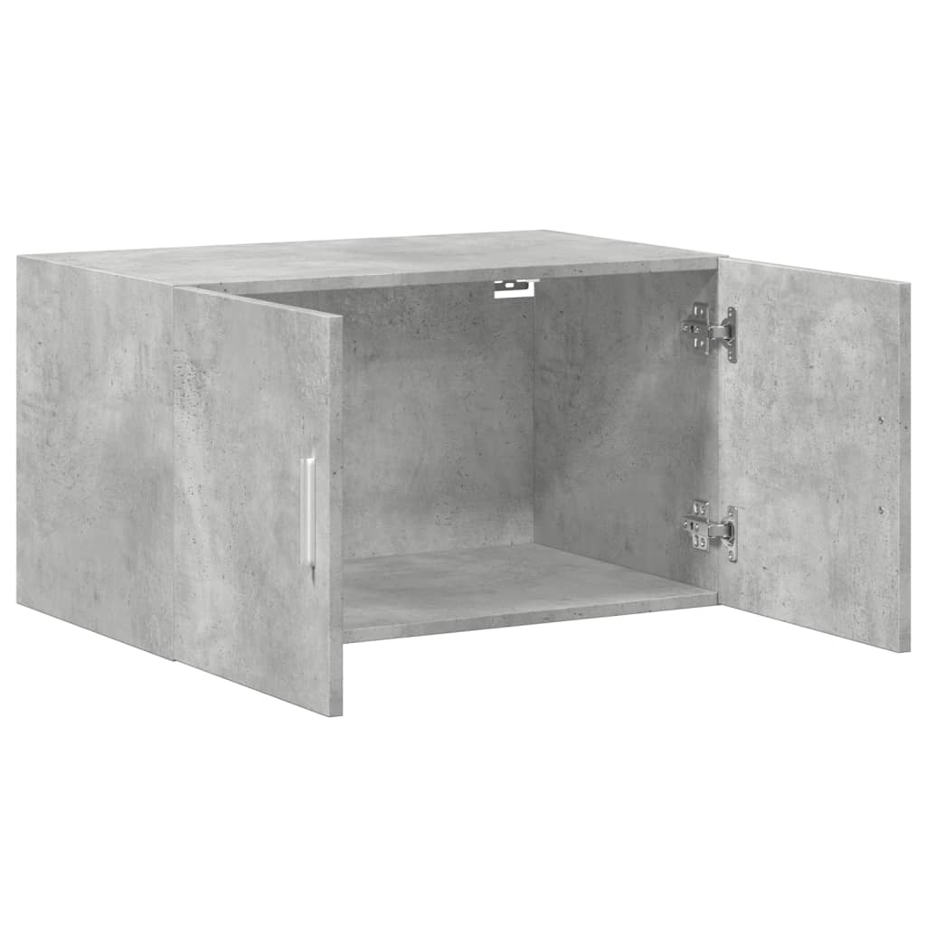 vidaXL Wall Cabinet Concrete Grey 70x42,5x40 cm Engineered Wood