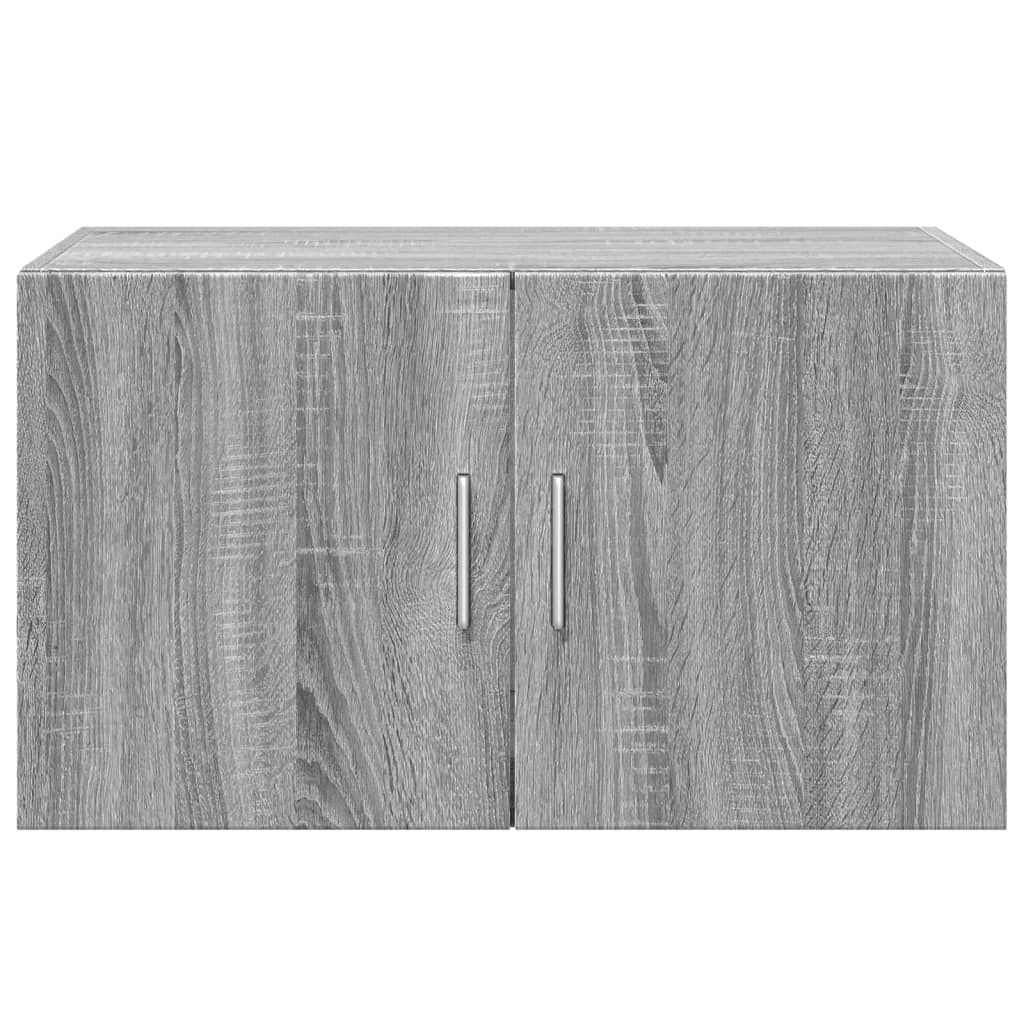 vidaXL Wall Cabinet Grey Sonoma 70x42,5x40 cm Engineered Wood