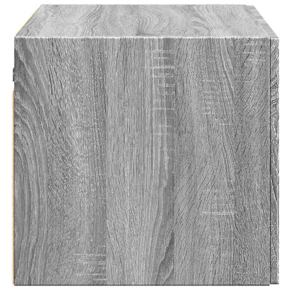 vidaXL Wall Cabinet Grey Sonoma 70x42,5x40 cm Engineered Wood