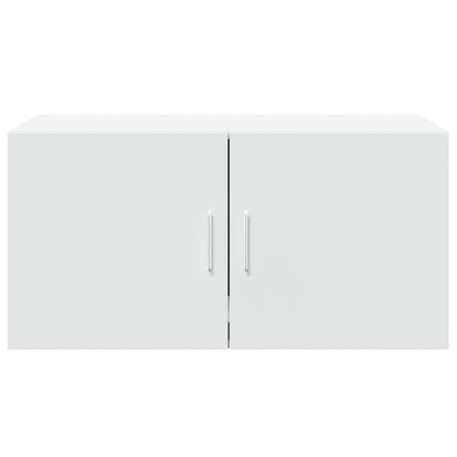 vidaXL Wall Cabinet White 80x42.5x40 cm Engineered Wood