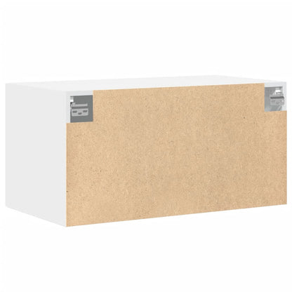 vidaXL Wall Cabinet White 80x42,5x40 cm Engineered Wood