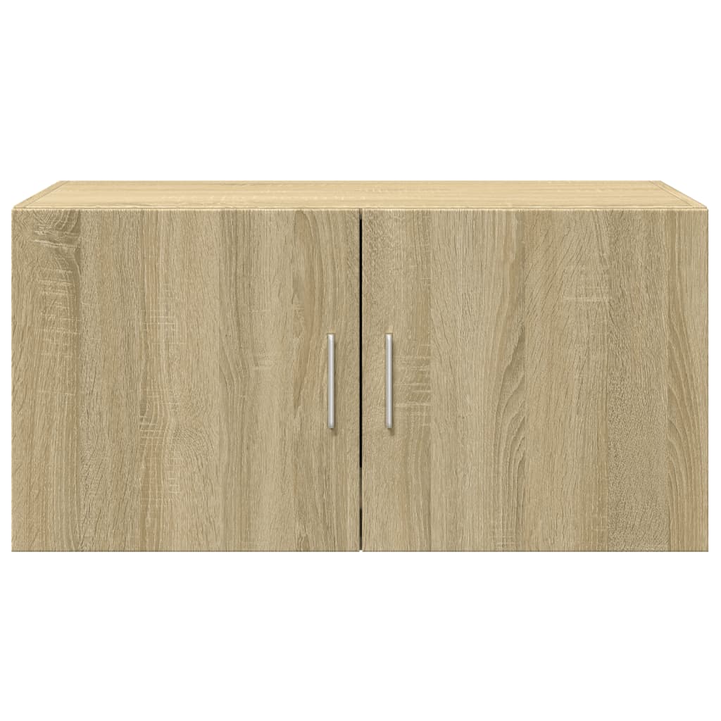 vidaXL Wall Cabinet Sonoma Oak 80x42.5x40 cm Engineered Wood