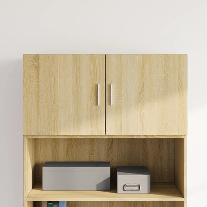 vidaXL Wall Cabinet Sonoma Oak 80x42,5x40 cm Engineered Wood