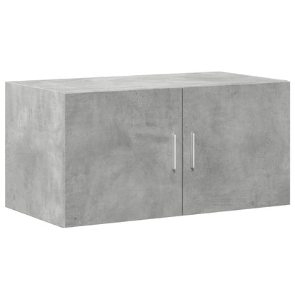 vidaXL Wall Cabinet Concrete Grey 80x42,5x40 cm Engineered Wood