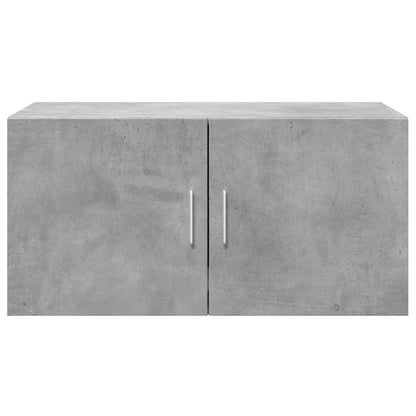 vidaXL Wall Cabinet Concrete Grey 80x42,5x40 cm Engineered Wood