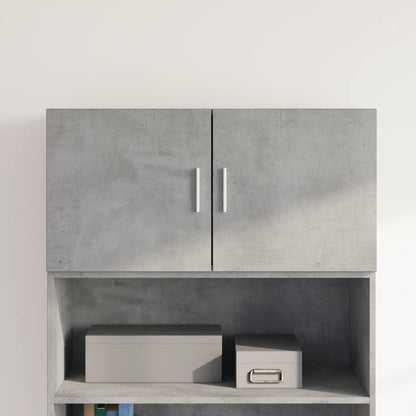 vidaXL Wall Cabinet Concrete Grey 80x42,5x40 cm Engineered Wood