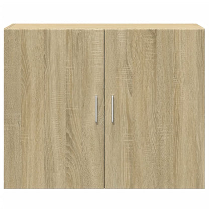 vidaXL Wall Cabinet Sonoma Oak 80x42.5x64 cm Engineered Wood
